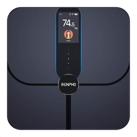 Renpho Elis Nova – Slimme Personenweegschaal – WiFi – 18 Lichaamsmetingen – met Renpho App