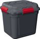 Sunware Q-line waterdichte opbergbox met deksel 110L - Antraciet