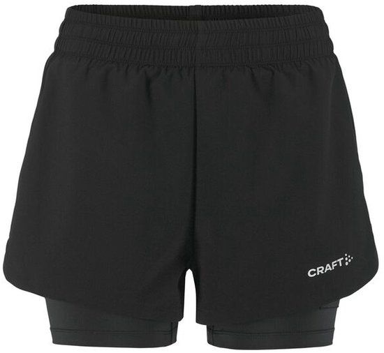 Craft ADV Essence 2-In-1 Shorts 2 Dames Zwart XS