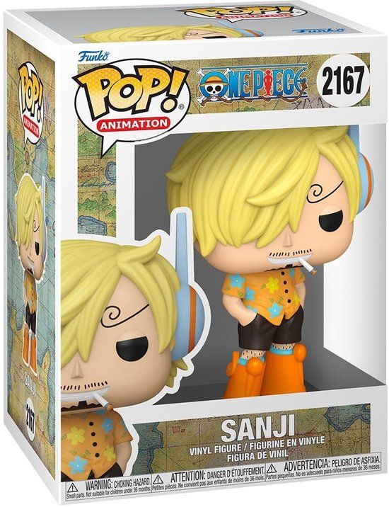 Funko One Piece Sanji vinylfiguur 2167 Funko Pop!