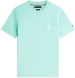 Tommy Hilfiger Homme T-shirt Coton Manches courtes Taille L Vert