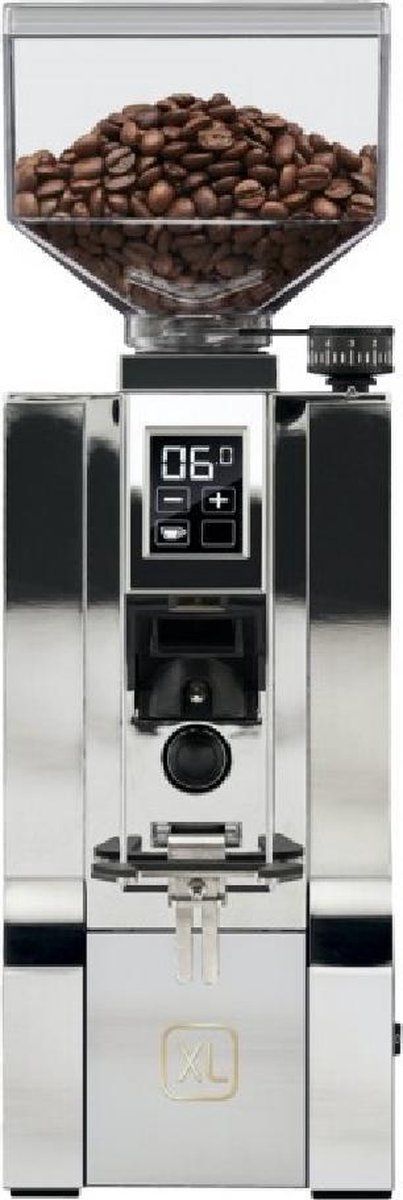 Eureka Mignon XL - Elektrische koffiemolen - 65mm Chrome - 8059519334795