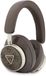 Guess Bluetooth Koptelefoon - ENC - PU Leather met opbergdoos - 4G Triangle Logo - Bruin