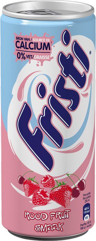 Fristi Yoghurtdrank Rood Fruit - 24 x 250ml