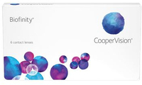 CooperVision Biofinity Monthly Contact Lenses -8.00 (6 pack)