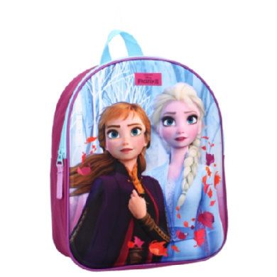 Vadobag Rugzak Frozen 2 Sterk Together (3D) - Paars/Lichtblauw - Polyester