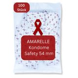 Amarelle Safety Red Ribbon condooms - maat 54 (100 condooms)