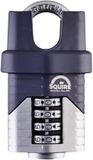 Squire Vulcan Combi 40CS Hangslot Cijferslot Gesloten Beugel Weerbestendig 40mm