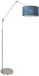 Steinhauer Staalkleurige Vloerlamp Prestige Chic 8237ST