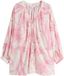 Next Dames Ruimvallend Strandshirt Crème