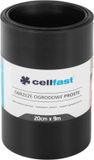 CELLFAST - Rechte tuinrand 20cm x 9m - Zwart
