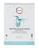 Qrea Aquarelblok 24x32 20 vel 200gr spiraal