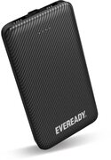 Energizer Eveready Externe accu 10.000 mAh + USB-A/micro-USB-kabel, externe batterij voor telefoon, zwart