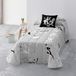 Belum Looney Tunes Bouti-sprei, dekbed, biologisch katoen en kamstof, voor 180 bedden, zacht sprei, sprei voor alle seizoenen