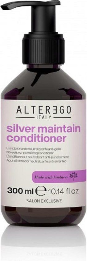 Alter Ego Silver Maintain Conditioner 300ml - Conditioner voor blond haar - Siliconenvrij