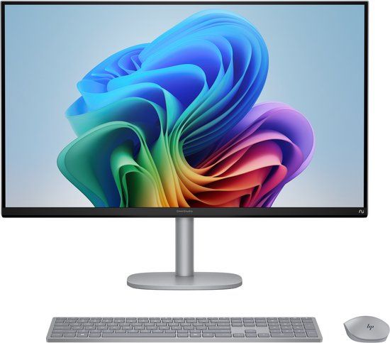 HP OmniStudio X 32-c1006nf Copilot+ PC Intel Core Ultra 7 31.5" 3840 x 2160 Pixels Alles-in-één-pc 32 GB LPDDR5x-SDRAM 2 TB SSD Windows 11 Home Wi-Fi 7 Zilver