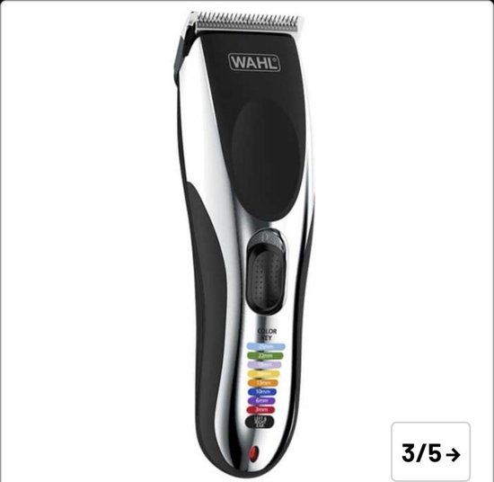 Wahl Color Pro Cordless Combo Chrome Edition Tondeuse met Mini Tondeuse