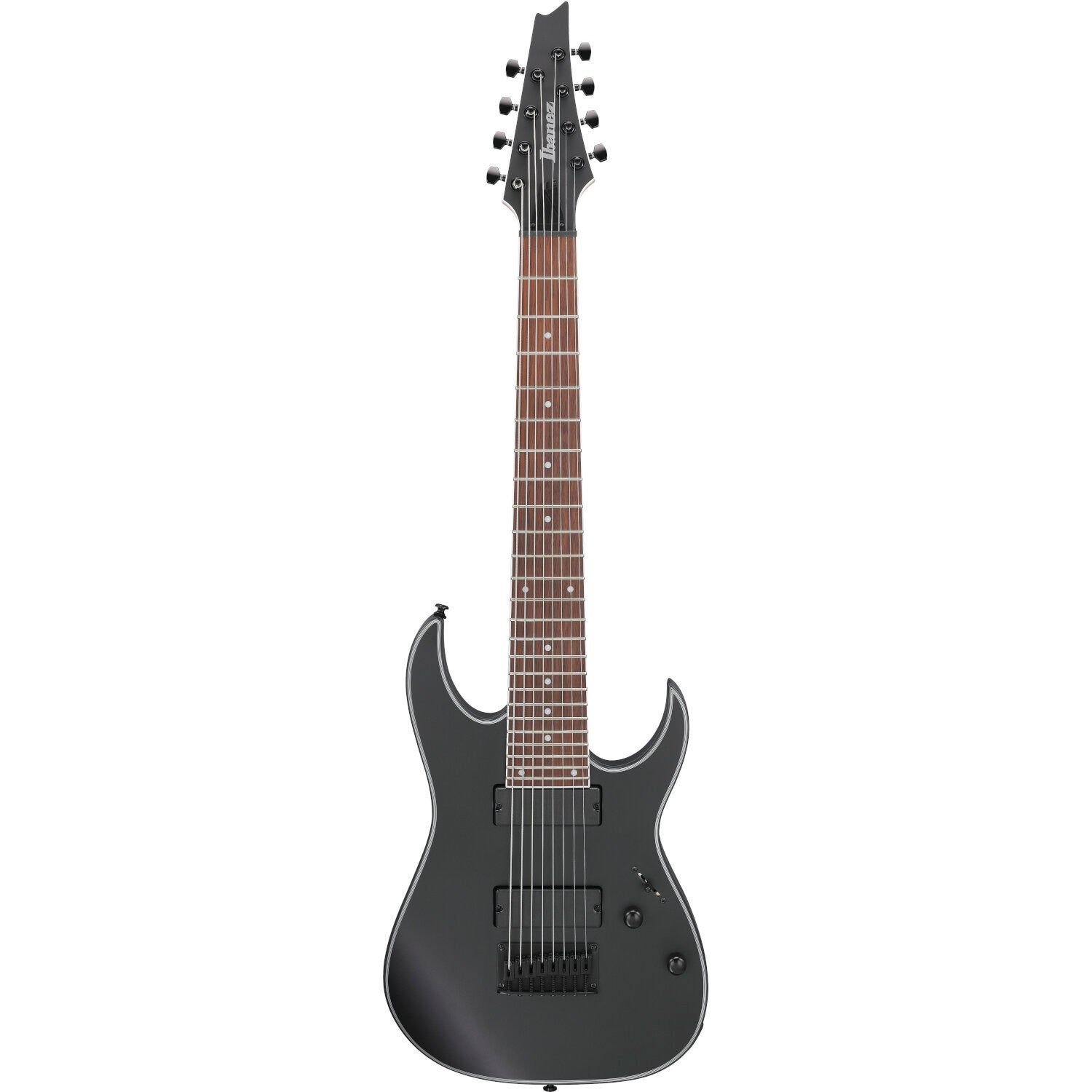Ibanez RG8EX Black Flat 8-String Electric Guitar