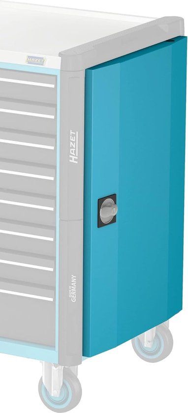 Hazet Side Door - Blue - 58cm Wide - For Indoor Use
