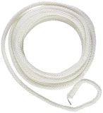 Rayher Breislang met draad, 5 mm ø, ivoor, streng 3 m, gebreide slang om te knutselen, 55937104