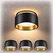 SSC-LUXon SUDARA Set de 4 spots encastrables noir or