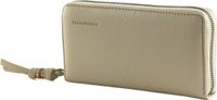 FREDsBRUDER Leren Portemonnee Keep On Smiling Wallet Cool Stone Lichtgrijs