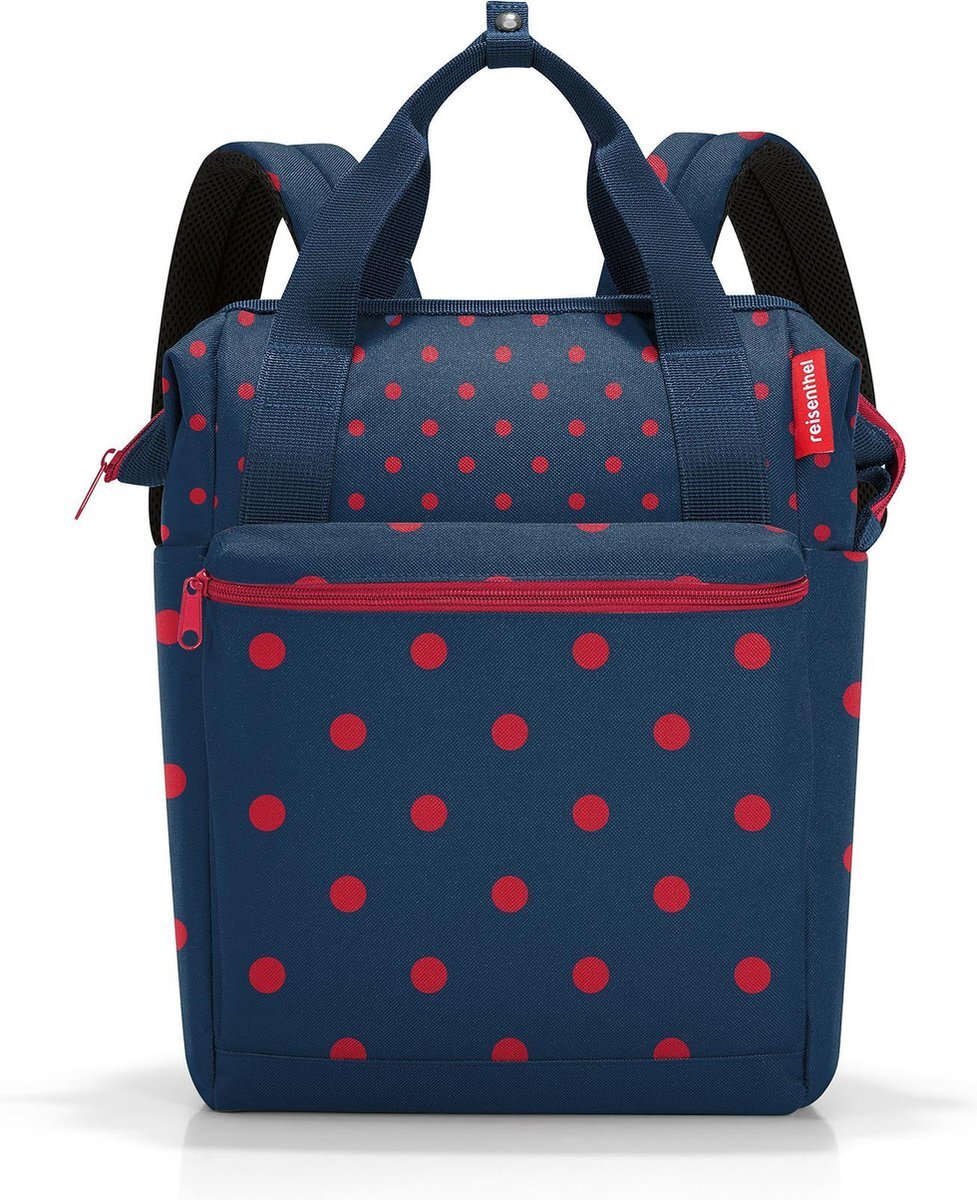 reisenthel Allrounder R Schouder/ Rugtas - 12L - Mixed Dots Red Rood