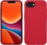 kwmobile telefoonhoesje geschikt voor Apple iPhone 17e / iPhone 16e - Hoesje voor smartphone - Back cover in mat roze