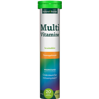 Holland & Barrett 1+1 gratis Multivitamine Bruistablet Sinaasappelsmaak - 20 bruistabletten