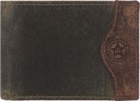 Billy the Kid Hunter portemonnee RFID leer 12 cm - Jongens - Horizontaal - khaki-brown