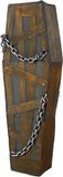 ATOSA BigBuy Carnival Decoratieve Graftombe voor Halloween 119420 Bruin (160 X 52 cm)