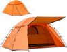 Merkloos Tente pour 1-2 personnes, ultralégère, imperméable, PU3000 mm, tente de camping, orange