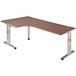 Hammerbacher Bach Bureau hammerer os82/n bruin 2000 mm x 1200 mm x 850 mm