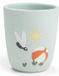 Done by Deer Mini beker van siliconen - Blauw