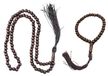 Perles de prière en bois, 2 pièces, 8 mm, marron, avec franges