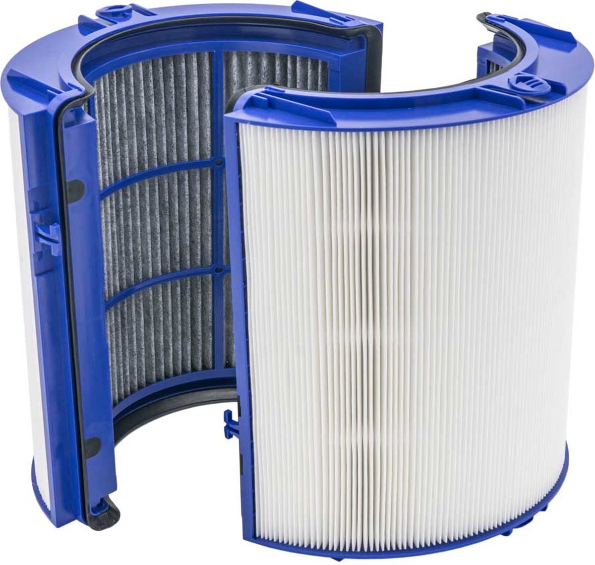 FEVIK - Filter luchtreiniger Dyson Pure Series - HP06, HP07, HP09, PH01, PH02, TP06, TP07, TP08 en TP09 - Glasfiber + Koolstof Combi Filter