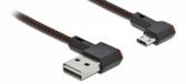 DeLOCK USB 2.0 Kabel USB A naar Micro-USB B 1m Schwarz