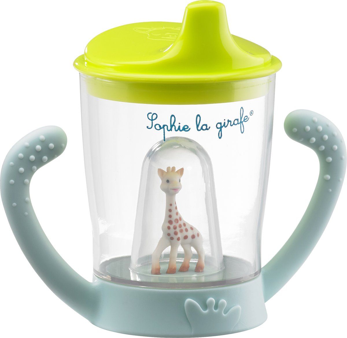 Sophie de Giraf Lekvrije Beker Mascotte - Groen
