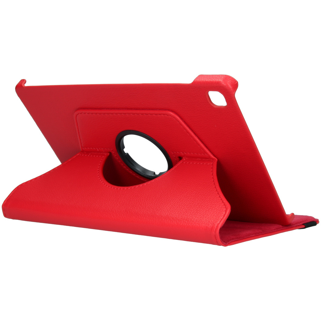 imoshion 360Â° draaibare Bookcase Samsung Galaxy Tab S6 Lite tablethoes - Rood