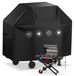 Housse de barbecue imperméable 132x66x109 cm