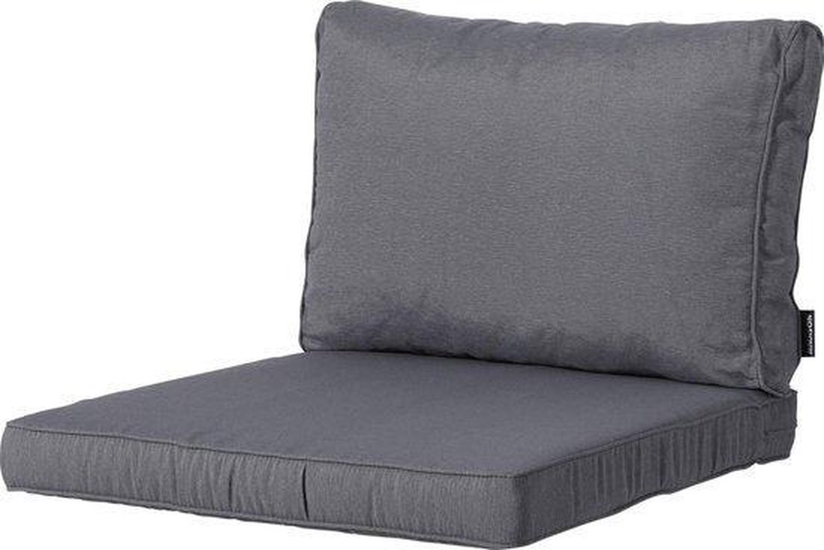 Madison Loungeset Kussen Panama Grijs - 60 x 60cm