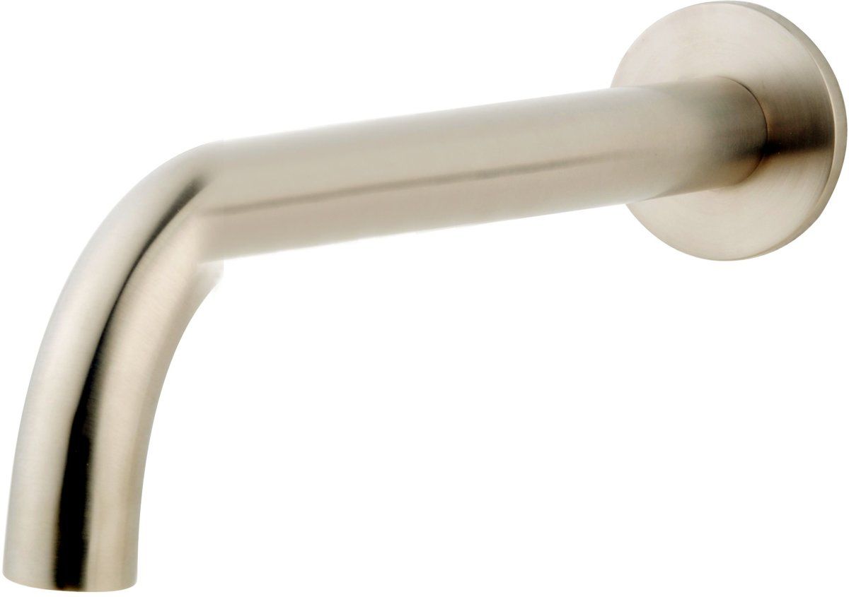 Wiesbaden Caral inbouw uitloop 25 cm RVS look
