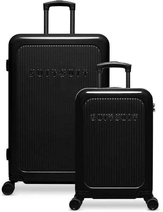 SUITSUIT Caretta Kofferset - Shadow Black - 2-delig