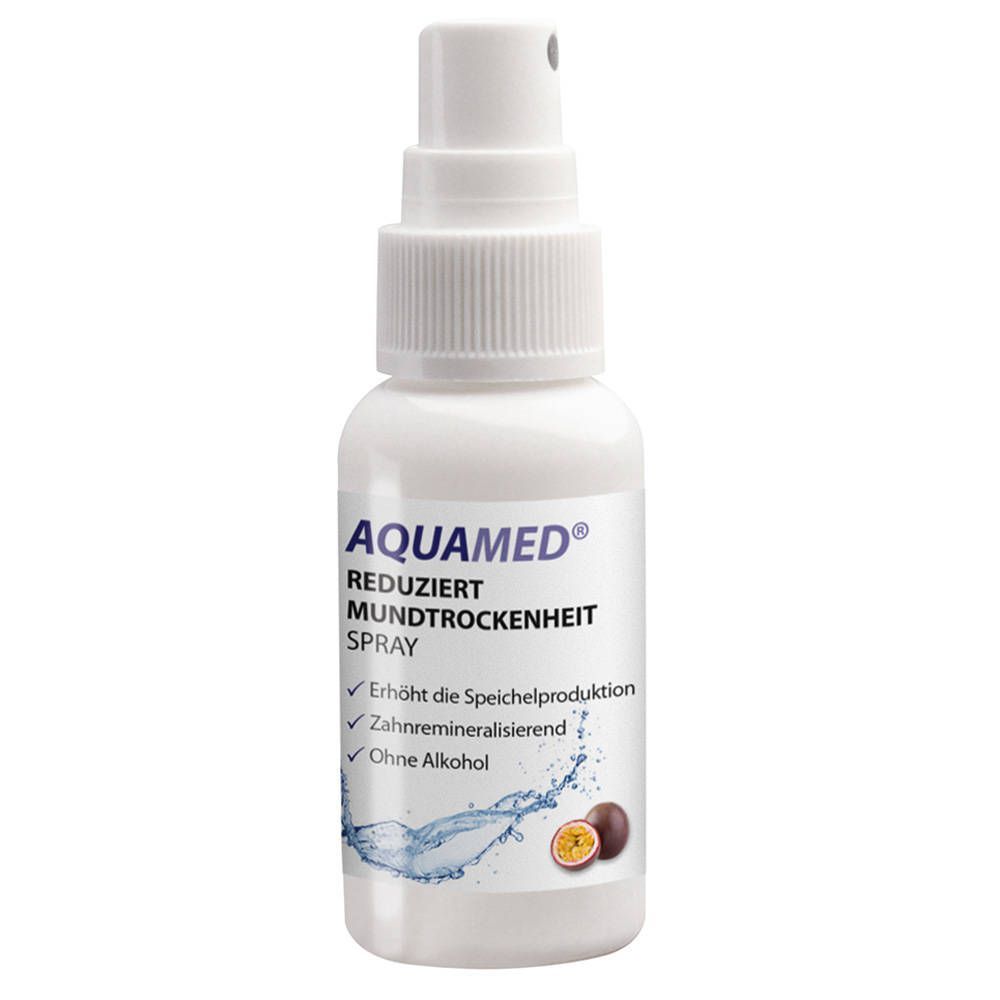 Miradent Aquamed Droge Mond Spray Passievrucht 30 ml