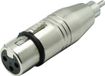 Kash adaptateur XLR XLR femelle - RCA mâle Mono Nombre de pôles : 3 Contenu : 1 pièce(s)