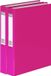 VauPe Classeur A4 40mm Rose - 4 Classeurs (2 pièces)