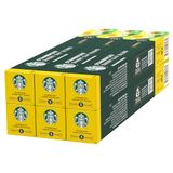 STARBUCKS Sunny Day Blend by Nespresso, blonde roostering, koffiecapsules, 6 x 10 (60 capsules)