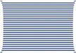 vidaXL Zonneschaduw Blauw en Wit 3,5 x 5 m 100% Polyester Oxford