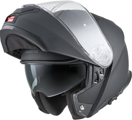 Bogotto H272 Klaphelm - Systeemhelm - Zwart Mat - Maat M