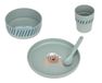 Lässig Tiny Team Dog Dinerset - Groen/Blauw